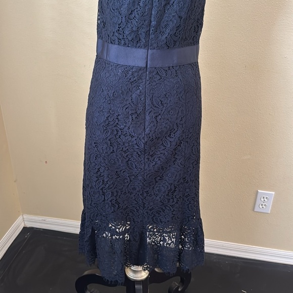 Banana Republic Navy Lace Dress 4 - Picture 6 of 8